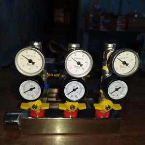 Système de surveillance du débit d'eau Dubey International 10 en 1, manomètre de pression et de température, antirouille, 15 kg, utilisation facile, garantie 2 ans - Product Image 1