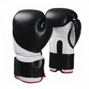 Guantes de Entrenamiento de MMA con Logotipo Personalizado, de Cuero PU con Cordones en los Dedos, que Absorben la Humedad, Equipo de Combate - Product Image 4