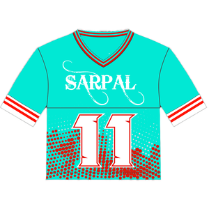 Personnalisé Rétro 100% Polyester Football Basketball Mesh Jersey Streetwear Sublimation Mesh Short Sleeve V-Neck Vintage T Shirt Blanc - Product Image 1