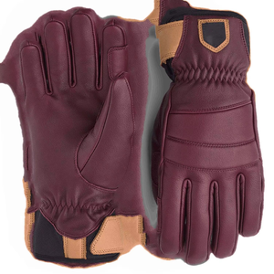 Gants de ski et de cyclisme unisexes pour l'hiver, coupe-vent et imperméables, avec fonctionnalités de protection pour écran tactile, motif imprimé noir - Product Image 1