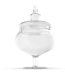 Glass Food <b>Storage</b> <b>Container</b> with Clip-on Lid Round Airtight Minimalist Design Machine <b>Kitchen</b> Use Party - Product Image 2
