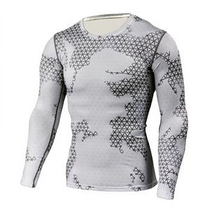 Camiseta de Compresión Larga para Hombre, Cuello Alto, Secado Rápido, Spandex/Poliéster, Antibacteriana, Servicio OEM, Suministro de Fábrica CHARR INDUSTRIES - Product Image 5