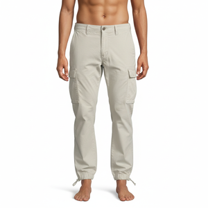 Pantalones Cargo Multibolsillos Transpirables Personalizados OEM al por Mayor - Product Image 1