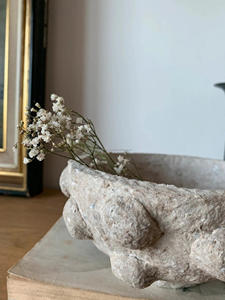 ชามกระดาษเยื่อกระดาษทำมือ เป็นมิตรกับสิ่งแวดล้อม ทนทาน ของตกแต่งบ้านที่ไม่เหมือนใคร สไตล์โมเดิร์นอาร์ตเดโค แข็งแรง ทนทาน ผลิตตามสั่ง ด้วยวัสดุธรรมชาติ - Product Image 3