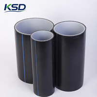 Tubería de HDPE Reforzada con Alambre de Acero Sin Recubrimiento y Resistente a la Corrosión de 1.6MPa 2.5MPa para Tuberías de Agua Industriales