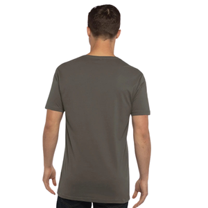 T-shirt classique en coton pour homme, col en V, respirant, léger, décontracté, basique, personnalisable, fournisseur OEM ODM - Product Image 2