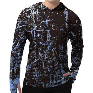 New Style Custom Logo Design Fishing <b>Hoodies</b> For Men Polyester <b>Lightweight</b> Breathable Soft Fabric Men Fishing <b>Hoodies</b> - Product Image 1