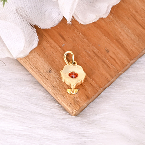 Colgante de latón con circonita cúbica de moda para mujer - Product Image 5
