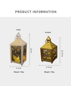 Lanterne en métal personnalisée pour l'éclairage des salons dans les maisons indiennes, apportant un espace intérieur calme et une détente confortable en gros - Product Image 6