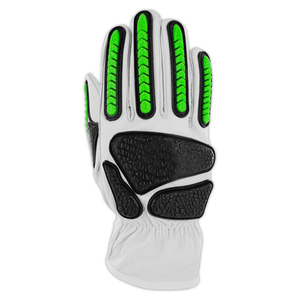 Nouveaux Gants de Travail Extérieurs 2026 Blancs et Verts Personnalisables avec Logo, Durables, Antidérapants, Protection Anti-Choc Toutes Saisons - Product Image 4