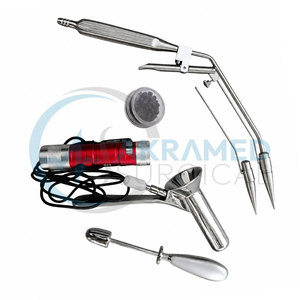 Kit d'Instruments en Acier Inoxydable Certifié CE pour Hémorroïdes avec Ligateur à Aspiration, Proctoscope, Source Lumineuse et Bandes de Caoutchouc - Product Image 6
