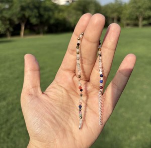 Assorted Natural Gemstone <b>Bracelet</b> 925 Sterling <b>Silver</b> <b>Adjustable</b> Mixed Crystal Beaded <b>Bracelet</b> OEM ODM Bulk Supplier - Product Image 5