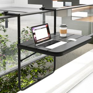 Mesa Plegable de Altura Ajustable para Patio o Balcón, 3 Niveles, Muebles de Patio - Product Image 2