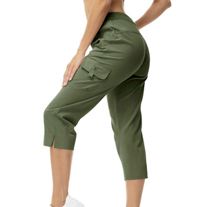 Pantalon Capri Décontracté pour Femme, Léger et Respirant, de Haute Qualité, Idéal pour l'Extérieur, avec Logo Personnalisé - Product Image 6