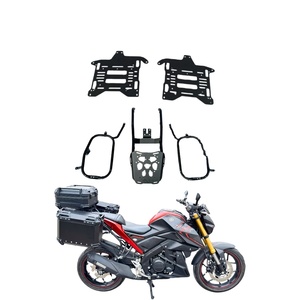 Mbiker TFX Steel Crash Protector Side Pannier Frame for Dual Sport Street Motorcycles-Smart Storage Solution 1 Year Warranty - Product Image 1