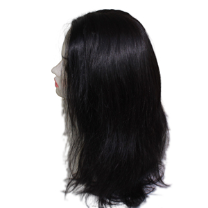 Peluca de Cabello Humano Natural de Longitud Compacta, 12 Pulgadas, con Cierre 4x4, Encaje HD Transparente, Estilo Sencillo y Económico - Product Image 4