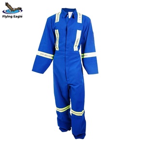 Combinaison de travail industrielle en coton durable, respirante et protectrice pour l'usine - Product Image 5