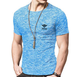 Camiseta de hombre 100% algodón transpirable, el mejor material, venta al por mayor, corte holgado, estampada, hecha en Pakistán - Product Image 1