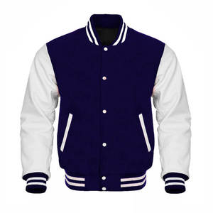Simple Plain Letterman Jacket High Quality Letterman Jacket for <b>Men</b> Durable Letterman Jacket - Product Image 4