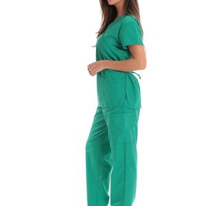 Tenues d'infirmières et de médecins pour hôpitaux, ensembles de blouses médicales pour femmes, dernier design, tissu de haute qualité, vente en gros - Product Image 2