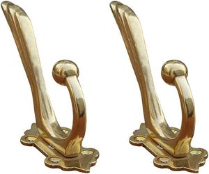 Elegant Brass <b>Wall</b> Hooks Durable Handmade Mountable <b>Hangers</b> Suitable For Living Room Office Entryway Storage Needs - Product Image 4