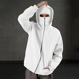 Sudadera con Capucha Técnica para Hombre, Estilo Urbano Moderno, 100% Poliéster, Transpirable, Ropa de Moda Urbana para Invierno - Product Image 1