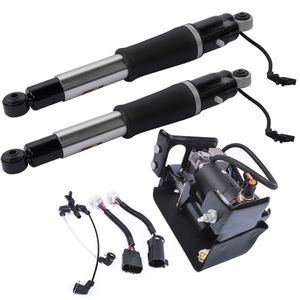 2pcs Rear Shock Absorbers 1pc Air Compressor Compatible for Cadillac Escalade Chevy Suburban GMC Yukon 2015-2019 Model 23151122 - Product Image 5