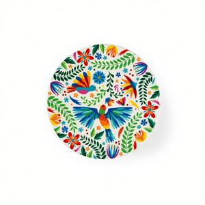 Sottopentola in Ceramica Excelsa con Fiori Messicani 16x1x16 Cm Multicolore - Product Image 2