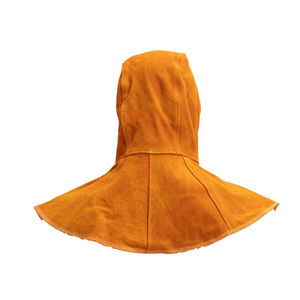 Gorro de Soldadura Formal de Cuero Vacuno y Tejido de Poliéster/Algodón, Gorro Protector de Seguridad con Capucha de Alta Calidad - Product Image 2