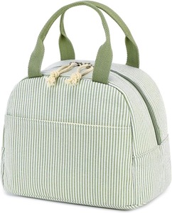 Elegant 3-layer Design Vietnam Daily Cooler Bag Lunch Bag Multi-Pockets Foldable EZ Clean OEM Customizable for Food Storage - Product Image 6