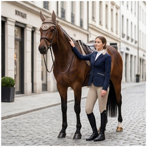Nouveau produit phare 2026 : Cache-oreilles personnalisable de haute qualité pour chevaux de saut et de course, avec couleurs et logo uniques - Product Image 5