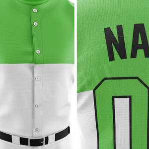 Personalized Baseball Uniform Short Sleeve V Neck Jersey and Pants Set Lightweight Sportswear for School Club Team Training - Product Image 4
