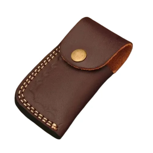 Cuchillo Plegable de Acero de Damasco Hecho a Mano con Punta Caída y Mango de Madera, Grado Industrial OEM para Camping, Senderismo, Caza, EDC (7.5-10.5 Pulgadas) - Product Image 5