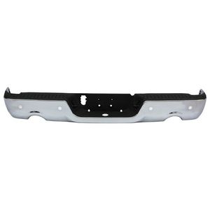 Parti Carrozzeria Camion, Paraurti Posteriore per Dodge Ram 1500 2010-2012, Argento/Acciaio con Doppia Apertura di Ventilazione - Product Image 1