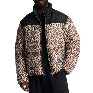 Blouson matelassé tendance pour homme, ODM 2026, commande en gros, tissu premium, logo personnalisé, vêtement d'extérieur chaud - Product Image 1