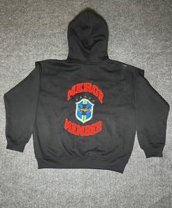 Sweat à capuche zippé noir pour homme, logo MN brodé, numéro 20, en polaire, décontracté, pour l'automne, coupe classique - Product Image 4