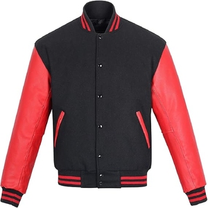 High Quality Wholesale Custom Design <b>Baseball</b> <b>Jacket</b> Custom Casual Sport Wear Varsity <b>Jacket</b> <b>for</b> <b>men</b> - Product Image 1
