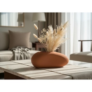 Jarrón de metal negro y dorado pintado a mano de lujo, de 12 pulgadas, moderno, de hierro esmaltado, para decoración elegante del hogar, en oferta. - Product Image 2