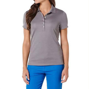 Chemises polo pour femmes de couleur unie et à motifs uniques / Chemises polo pour femmes avec impression personnalisée disponibles à prix abordable - Product Image 2