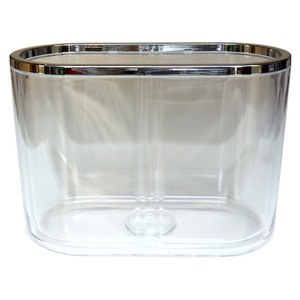 JACK WORTH Twin Chiller Cute Plastic Iceless Wine Cooler <b>Bucket</b> with Tong & Lid for Party - Product Image 4