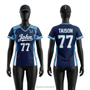 Women Lacrosse Jersey 180GSM Premium Breathable Polyester Sublimation Print Cut And <b>Sew</b> Panels Custom Logo Women Lacrosse Jersey - Product Image 6