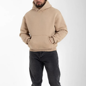 Listo para comprar: Sudadera con capucha y pantalones de chándal de forro polar FW24, 80% algodón/20% poliéster, 480 g/m², sudaderas con capucha tipo pullover, conjuntos deportivos para hombre - Product Image 2