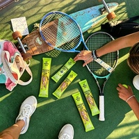 Nieuwe RTD Cocktail Stick Passievrucht Lime 10% ABV Suikerarm Premix Alcohol Cocktail Sachet Mix Sprankelend Water 65ml Hoog