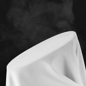 <b>Men's</b> White Cotton Long Sleeve Crew Neck <b>Thermal</b> Underwear Set Full Length Solid Color Casual Breathable Regular Fit Spring Wear - Product Image 5