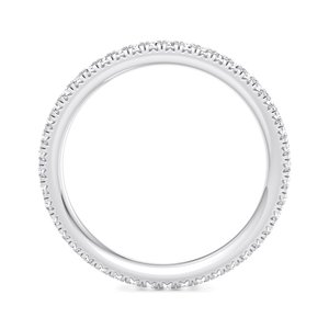 Anillo de lujo en oro rosa, oro blanco y oro amarillo con diamante solitario certificado por IGI, diseño moderno para mujer, joyería fina. - Product Image 4