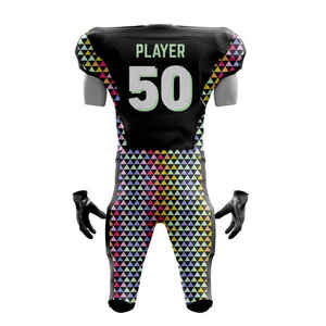 Uniformes de football américain de qualité supérieure, confortables et respirants, en matériau solide, design personnalisable pour usage sportif - Product Image 1