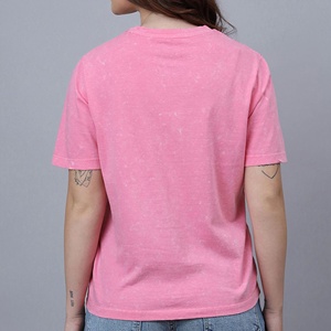 เสื้อยืดผู้หญิงคอกลมแขนสั้นลายการ์ตูนไซส์ใหญ่ ผ้าฝ้ายผสมลูกไม้ ขายส่ง สำหรับผู้ใหญ่ สวมใส่สบายๆ ในฤดูร้อนและฤดูใบไม้ร่วง รุ่นใหม่ล่าสุด - Product Image 3