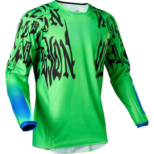 เสื้อเชิ้ตมอเตอร์ไซค์ผู้ชายแบบสั่งทำพิเศษ ไซส์ใหญ่ ราคาถูก แขนยาว เสื้อเจอร์ซีย์วิบาก - Product Image 2