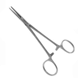 Pince chirurgicale manuelle pour le contrôle hémostatique, instrument médical, pince artérienne droite 13,0 cm en acier inoxydable - Product Image 3