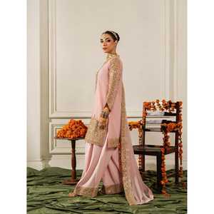 Traje de Fiesta de Diseñador con Pantalón y Dupatta para la Madre de la Novia - Product Image 1